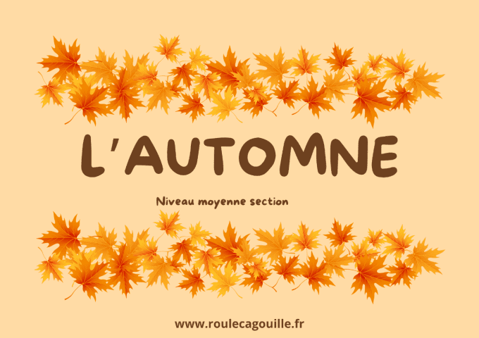 Activités Automne à partir de 4 ans