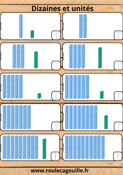 Les dizaines et unités